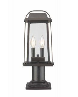 Z-Lite 574PHMR-533PM-ORB Millworks 533 Outdoor Pier Light